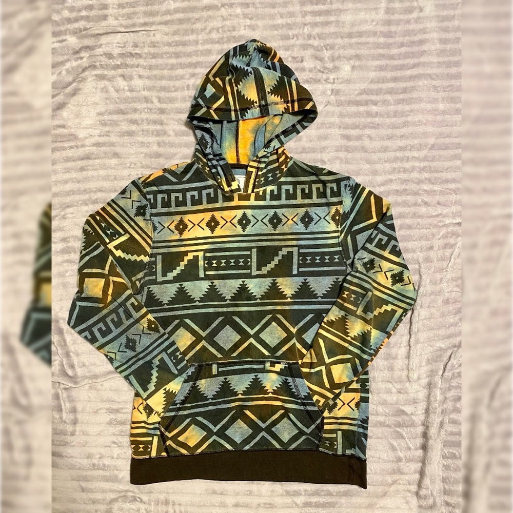 Patterned Hoody